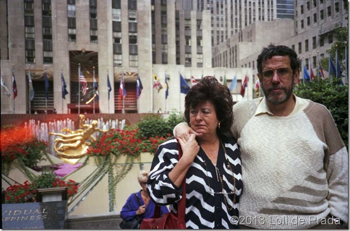 Nueva York - Loli y Joaquin 1986