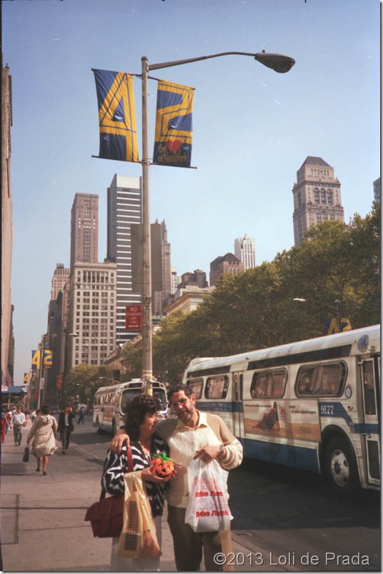 Nueva York - Loli y Joaquin 1986